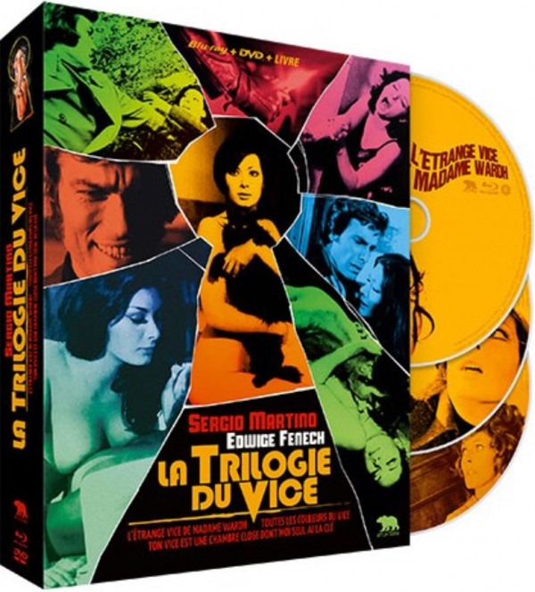 LA TRILOGIE DU VICE : L'ÉTRANGE VICE DE MME WARDH / TOUTES LES COULEURS DU VICE / TON VICE EST UNE CHAMBRE CLOSE DONT MOI SEUL AI LA CLÉ