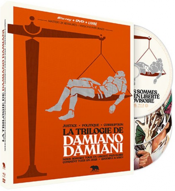 COFFRET DAMIANO DAMIANI : NOUS SOMMES TOUS EN LIBERTÉ PROVISOIRE / COMMENT TUER UN JUGE / GOODBYE & AMEN