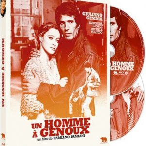 Un homme à genoux